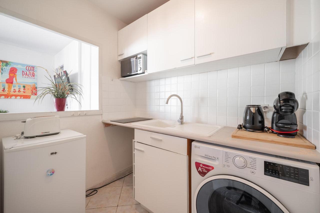Appartement 4 Pers A 50M De La Plage, Avec Piscine Рокебрюн — Кап-Мартен Экстерьер фото